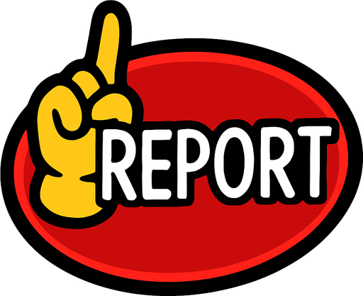 reportbutton among us.
In-Game asset.  2d.  High contrast.  No shadows