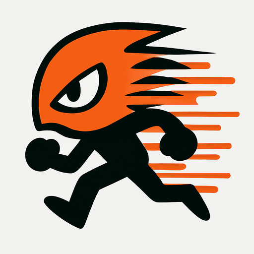 Fast enemy.
In-Game asset.  2d.  High contrast.  No shadows