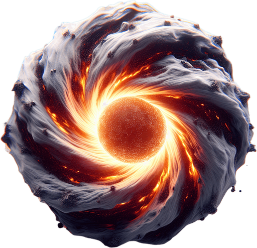 neutron star.
Single Game Texture. In-Game asset. 2d. Blank background. High contrast. No shadows.