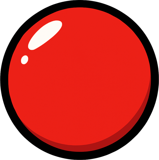 redBall.
In-Game asset.  2d.  High contrast.  No shadows