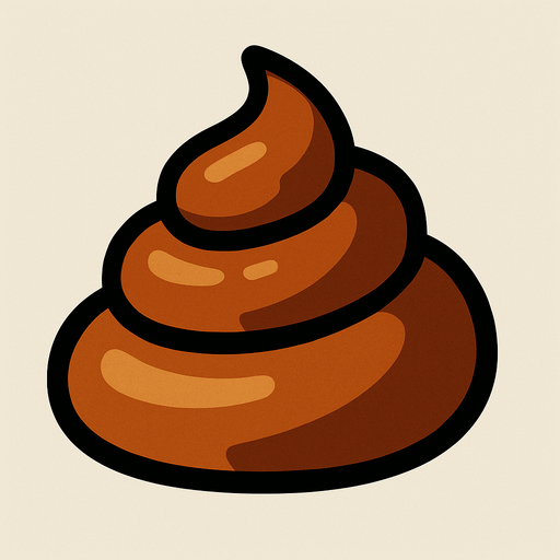 poop.
In-Game asset.  2d.  High contrast.  No shadows