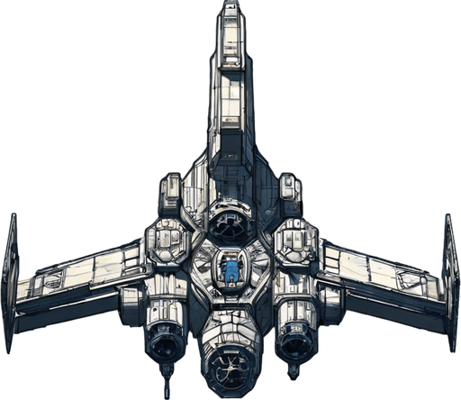 Fais le ressembler à un TIe Fighter