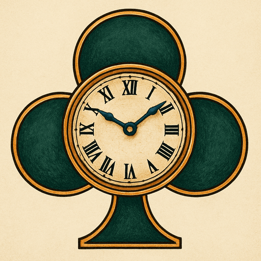 Just the club from this picture with a clock in the center.