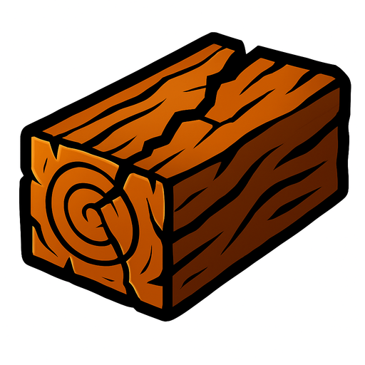 Crack wood