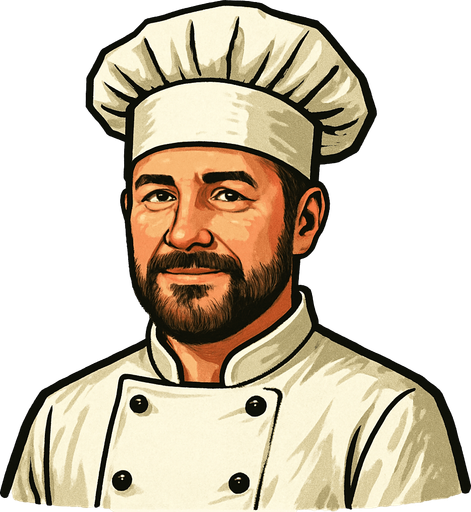 Chef - Gerçekçi - Yazısız.
In-Game asset.  2d.  High contrast.  No shadows