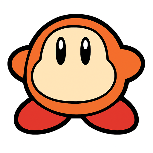 Waddle dee.
In-Game asset.  2d.  High contrast.  No shadows