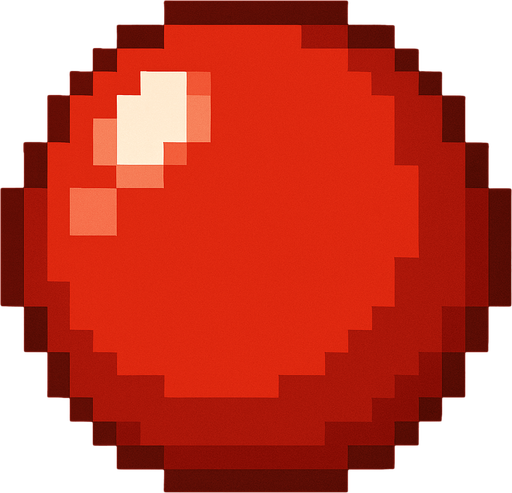 Cámbiale el color a rojo , pixelart