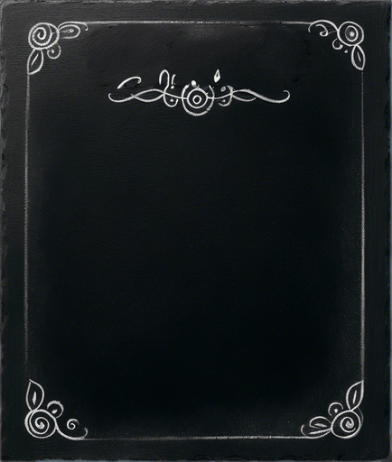 Title "ELIXIR" handwritten  using chalk