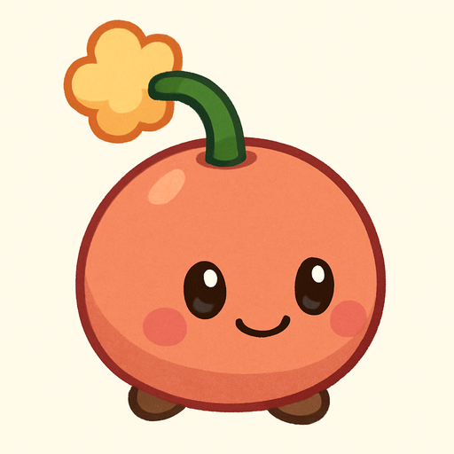 Papapum de plantas vs zombies que sea tierna.
In-Game asset.  No shadows