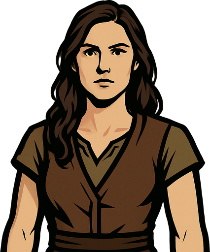 woman.
In-Game asset.  2d.  High contrast.  No shadows. realistic