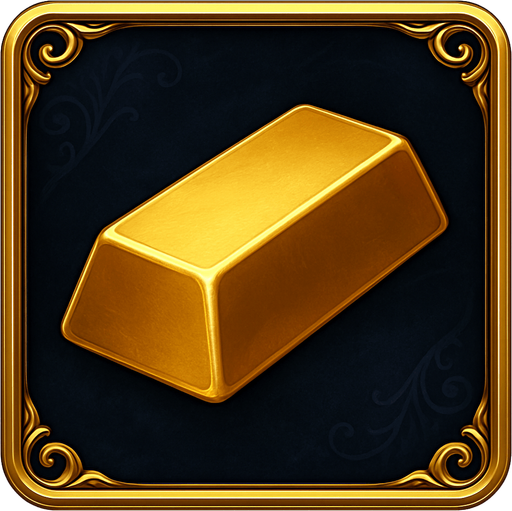 Crea un asset de fondo para el símbolo 'B' de Megaways (Barra de Oro).
Un panel cuadrado o ligeramente redondeado. Fondo de terciopelo oscuro (negro o azul noche) o un metal pulido muy oscuro. Borde elegante dorado o plateado. Puede tener un patrón sutil de filigrana de casino en las esquinas. Debe ser un fondo neutro pero lujoso para que la barra de oro resalte. Fondo transparente.
In-Game asset.  2d.  High contrast.  No shadows