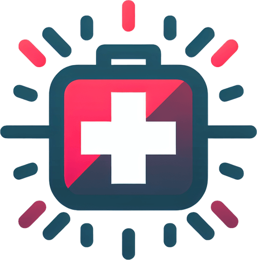 A health pickup icon
Single Game Texture. In-Game asset. 2d. Blank background. High contrast. No shadows.