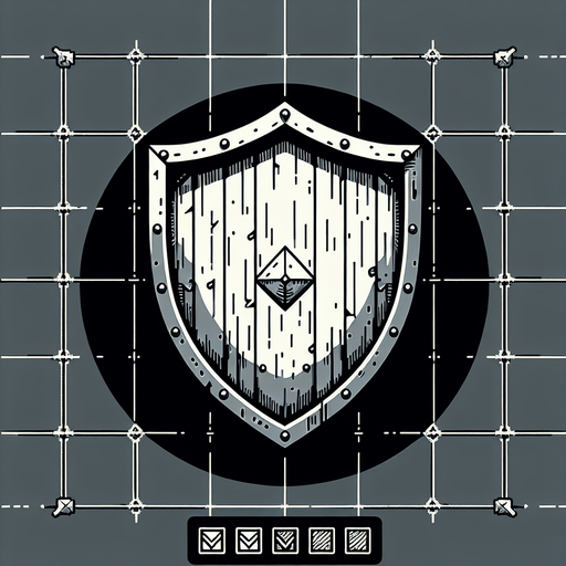 Shield.
Single Game Texture. In-Game asset. 2d. Blank background. High contrast. No shadows.
