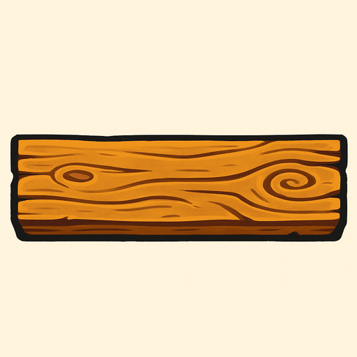 wood platform 200x20.
In-Game asset.  2d.  High contrast.  No shadows