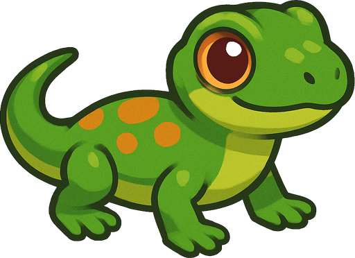 Little lizard.
In-Game asset.  No shadows