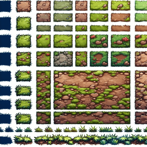mud with grass field ground.
Single Game Texture. In-Game asset. 2d. Blank background. High contrast. No shadows.