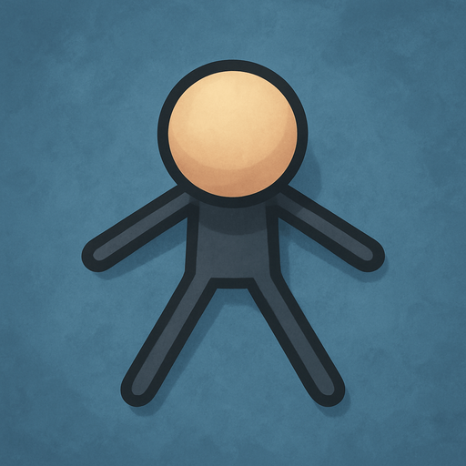 stickman top view.
In-Game asset