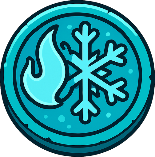 donduruculuk gücü veren token.
In-Game asset.  2d.  High contrast.  No shadows