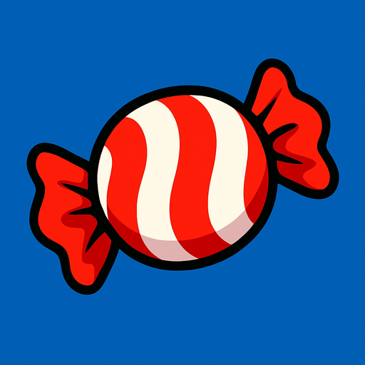 Şeker.
In-Game asset.  2d.  High contrast.  No shadows