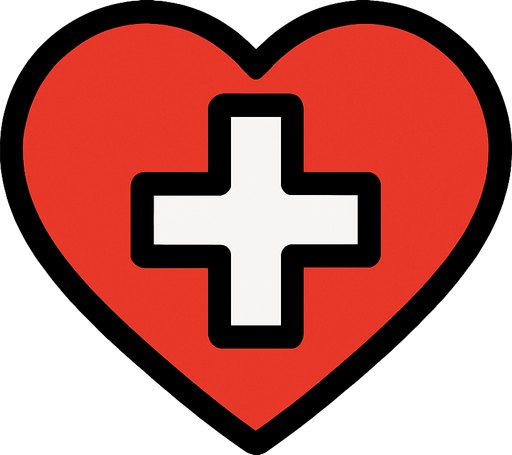 A 2D Healt.
In-Game asset.  2d.  High contrast.  No shadows