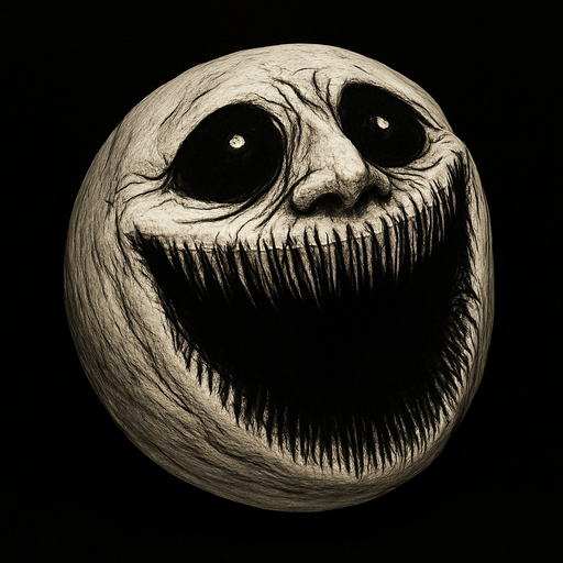 Same face in the image but 3D