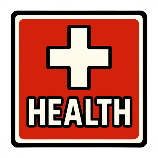 Health box top view.
In-Game asset.  2d.  High contrast.  No shadows