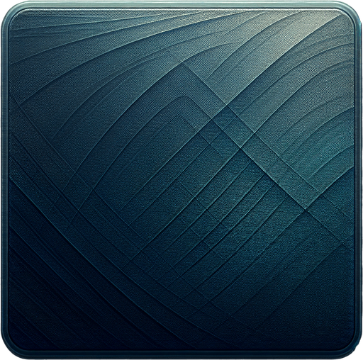 Generate a high-quality asset representing a **single square background tile** for a match-3 game cell, inspired by the cell interiors in the provided Candy Crush screenshot, but made **significantly more transparent**.

*   **Shape:** A perfect **square**.
*   **Base Appearance:**
    *   **Color:** A **muted, desaturated, cool grey-blue** or **dark teal-grey**.
    *   **Texture:** Contains an **extremely subtle, fine-grained texture** (like faint diagonal lines or uniform digital noise) integrated into the color.
*   **Transparency:** The key feature is **increased translucency**. The tile should be **moderately to significantly see-through**, allowing layers placed underneath it to be clearly visible. It should *not* be fully opaque like the original screenshot implies, nor fully transparent (invisible). Aim for roughly **40-60% opacity**.
*   **Lighting:** Maintain **soft, even, ambient lighting** across the surface of the square. No internal highlights or shadows within the tile.
Single Game Texture.  In-Game asset.  2d.  Blank background.  High contrast.  No shadows