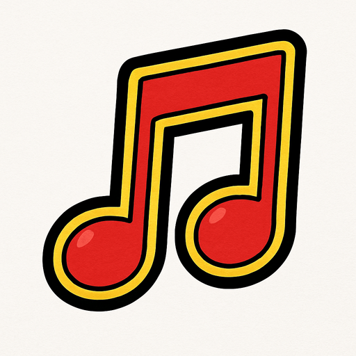 musical_note.
In-Game asset.  2d.  High contrast.  No shadows