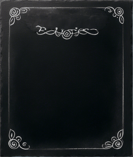 Word "POTION" in chalk