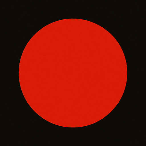 red dot.
In-Game asset.  2d.  High contrast.  No shadows