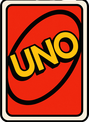 uno.
In-Game asset.  2d.  High contrast.  No shadows