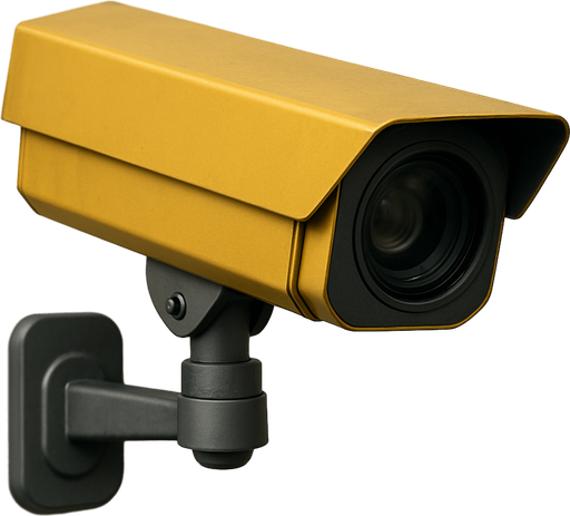 realistic security camera