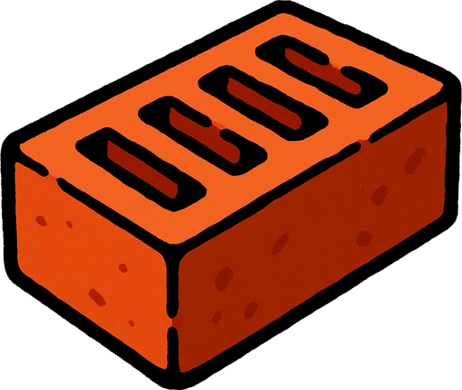 Brick.
In-Game asset.  2d.  High contrast.  No shadows