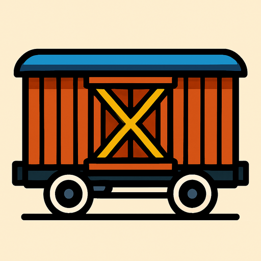 Vagon.
In-Game asset.  2d.  High contrast.  No shadows