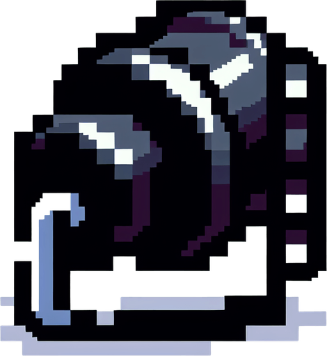 8-bit. cartoon. black tub stopper with chain. in game asset..
Single Game Texture. In-Game asset. 2d. Blank background. High contrast. No shadows.