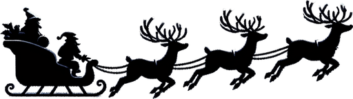 Santa's sleigh with a team of reindeer moving across a star light sky. Single Game Texture. In-Game asset. 2d. Blank background. High contrast. No shadows..
Single Game Texture. In-Game asset. 2d. Blank background. High contrast. No shadows.