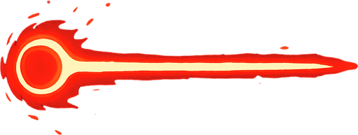 uzay 2d etkileyici lazer ışını.
In-Game asset.  2d.  High contrast.  No shadows