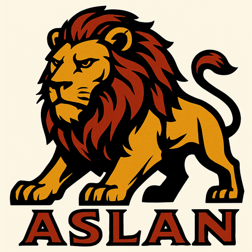 Aslan.
In-Game asset.  2d.  High contrast.  No shadows