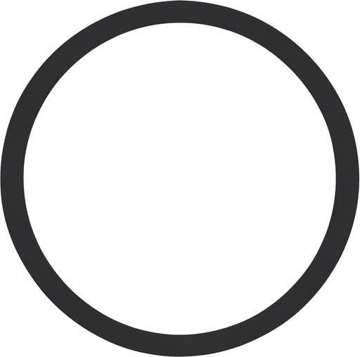 Make the circle solid white instead of textured gray. And the line a bit thinner.