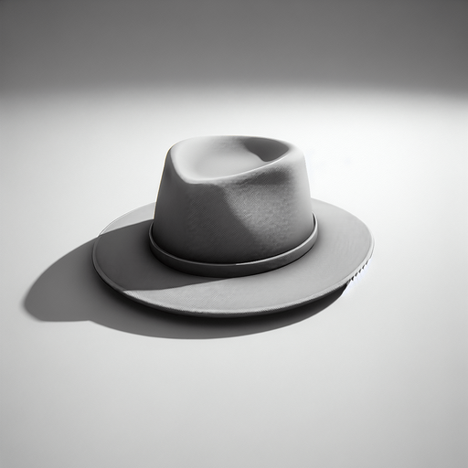 Hat.
Single Game Texture.  In-Game asset.  2d.  Blank background.  No shadows