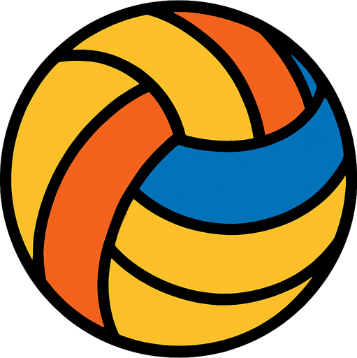 volleyball ball.
In-Game asset.  2d.  High contrast.  No shadows