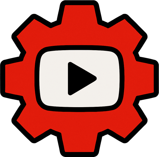 youtube studio logo with no text only logo.
In-Game asset.  2d.  High contrast.  No shadows