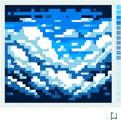 pixelated cloudy sky
Single Game Texture. In-Game background. 2d. High contrast. No shadows. 8 bit