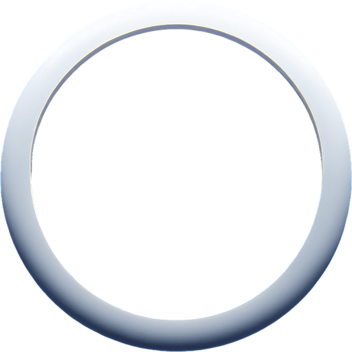 thin white circle empty.