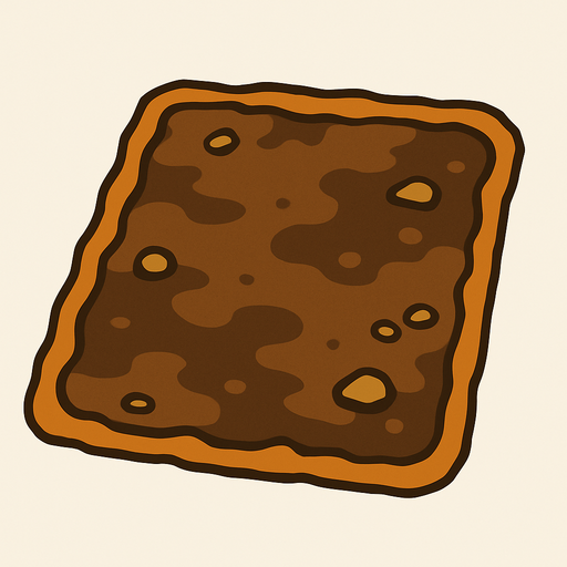 Toprak.
In-Game asset.  2d.  High contrast.  No shadows
