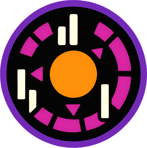 Beat rithm circle.
In-Game asset.  2d.  High contrast.  No shadows