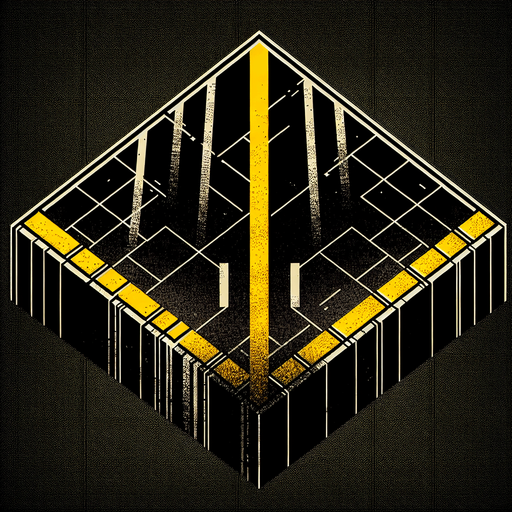 give me a rectangle shaped video game looking Road, For Example, Black concrete with the yellow lines, but horizontally.
Single Game Texture.  In-Game asset.  2d.  Blank background.  High contrast.  No shadows