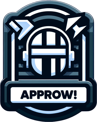 Sticker_approved_code.
Single Game Texture.  In-Game asset.  2d.  Blank background.  High contrast.  No shadows