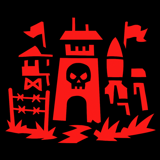 enemyBase.
In-Game asset.  2d.  High contrast.  No shadows