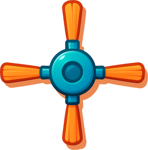 A robot vacuum brush straight above. Cute soft graphics. soft ambient light. semi-matte to satin surfaces. naturalistic with slight saturation boost colors. 
In-Game asset.  2d.  High contrast.  No shadows. top down.
In-Game asset.  2d.  High contrast.  No shadows.
In-Game asset.  2d.  High contrast.  No shadows